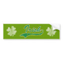 Proud Irish Bumper Sticker bumper stickers by irishluck Proud Irish Bumper Sticker bumper stickers