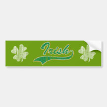 Proud Irish Bumper Sticker