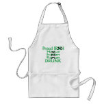 Proud Irish Italian Mexican Drunk aprons