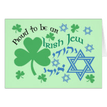 Proud Irish Jew Cards