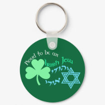 Proud Irish Jew Keychain
