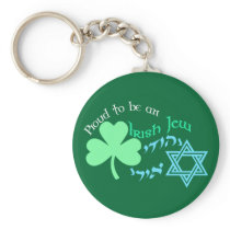 Proud Irish Jew Keychain