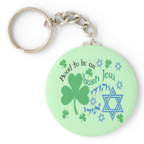 Proud Irish Jew Keychain keychains
