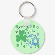 Proud Irish Jew Keychain