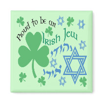 Proud Irish Jew Magnets