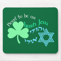 Proud Irish Jew Mousepad