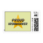 Proud Ironworker Postage Stamps