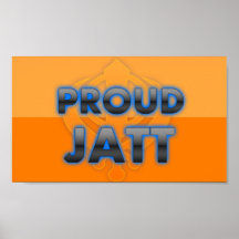 Proud Jatt, Jatt pride Print