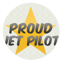 Proud Jet Pilot Sticker