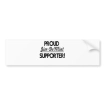 Proud Jim DeMint Supporter! Bumper Stickers