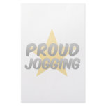 Proud Jogging Personalized Stationery