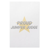 Proud Jumper Judge Custom Stationery