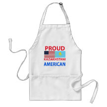 Proud Kazakhstani American Aprons