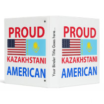 Proud Kazakhstani American Binder