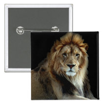 Proud King of the Animal Kingdom Pinback Button