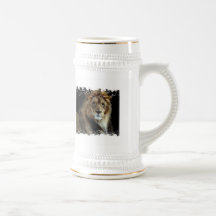 Proud King of the Animal Kingdom Stein Mugs
