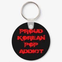 PROUD KOREAN POP ADDICT keychains