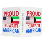 Proud Kuwaiti American binders