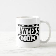 Proud Lawyer's Mom Coffee Mug