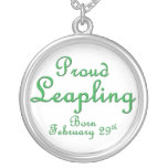 Proud Leapling Leap Year Birthday Jewelry