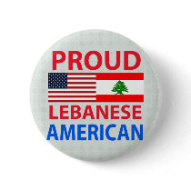 Proud Lebanese American Buttons