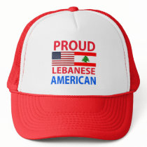 Proud Lebanese American Hats