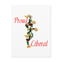 Proud Liberal postcards