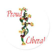 Proud Liberal stickers