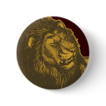 Proud  Lion  Button Badge