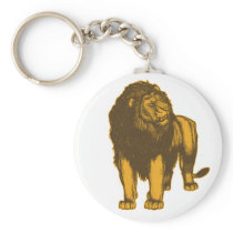 Proud  Lion  Keychain keychains