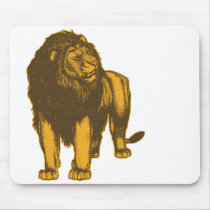 Proud  Lion  Mousepad mousepads