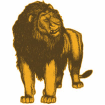 Proud  Lion Photo Sculpture photo sculptures