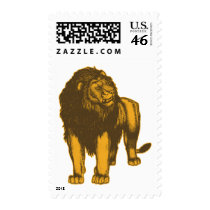 Proud  Lion Postage Stamp stamps