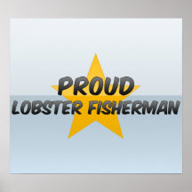 Proud Lobster Fisherman Posters