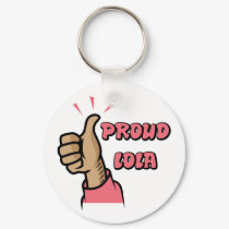 "Proud Lola" Keychain by sari_sari_store "Proud Lola" Keychain