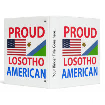 Proud Losotho American Vinyl Binder