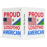 Proud Losotho American Vinyl Binder
