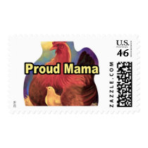 Proud Mama Hen And Chick Painting- Multi Stamps
