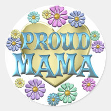 PROUD MAMA STICKERS