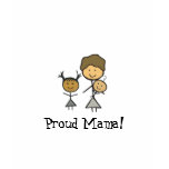 Proud Mama! t-shirts