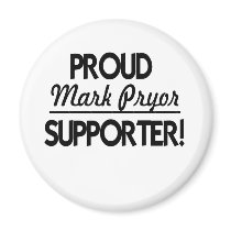 Proud Mark Pryor Supporter! Fridge Magnets