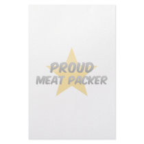 Proud Meat Packer Personalized Stationery