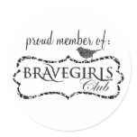 'Proud Member' Stickers