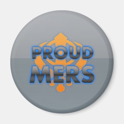 Proud Mers, Mers pride Refrigerator Magnet