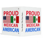 Proud Mexican American binders