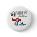 Proud Military Brother Buttons