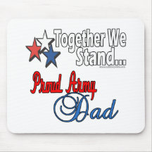 Proud Military Dad Mouse Pad