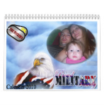 Proud Military family calendars
