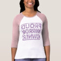 Proud Mirror Owner - Distressed Purple t-shirts