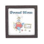 Proud Mom Airplane It's a Boy Gifts Premium Keepsake Box